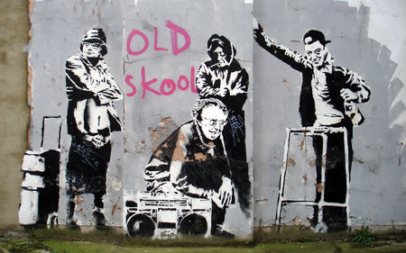 Old Skool - old skool, hip hobble, cooliold, grafitti