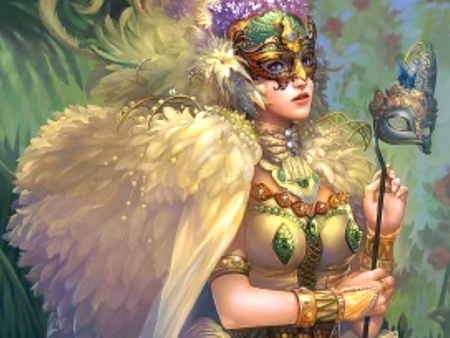 going to the ball - beauty, ball, fairy, mask