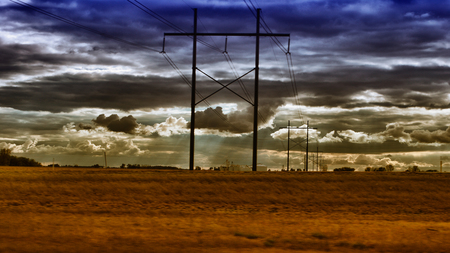 Feast of the Hunters Moon - nature, sky, harvest, clouds