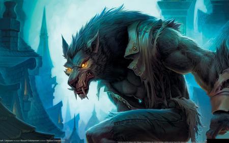 worgen2 - wow, worgen, art, darkness