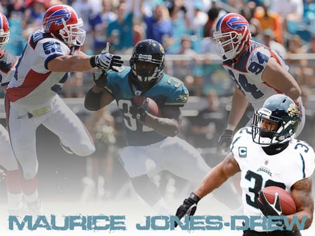 MAURICE JONES-DREW - football nfl, football, jacksonville jaguars, maurice jones-drew