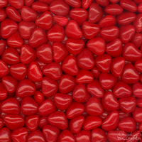 Red Hot Heart Abstract