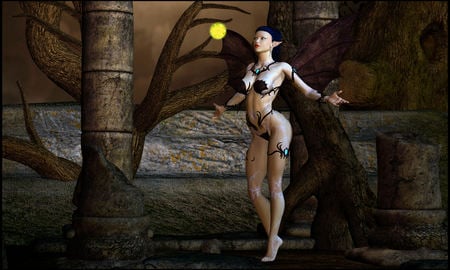 Angel - 3d, fantasy, angel, sexy