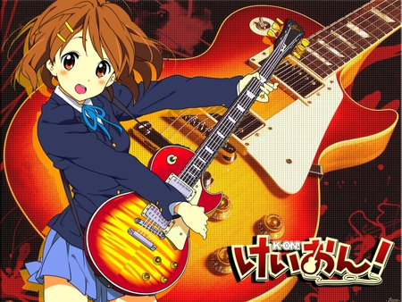 yui hirasawa - k-on, hirasawa, yui, oooz-up