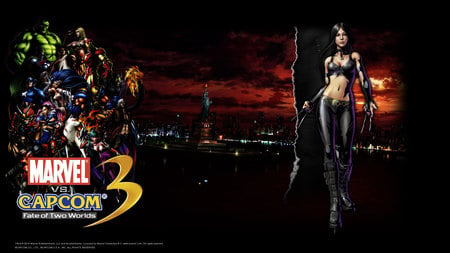 X23 - comic, game, marvel, capcom, art