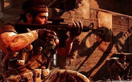 Black Ops - video game, soldier, 2560x1600, war, call of duty, hd, wide, action, adventure, weapon