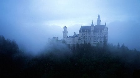 Castelul din povesti - mountains, forest, arhitecture, castle