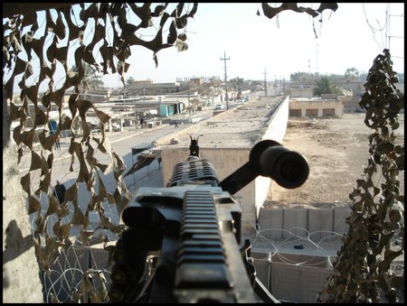 Point of View - abstract, camouflage, sights, artwork, photography, sniper, machine-gun, middle-east, rifle