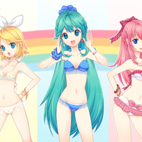 Rin, Miku, Luka