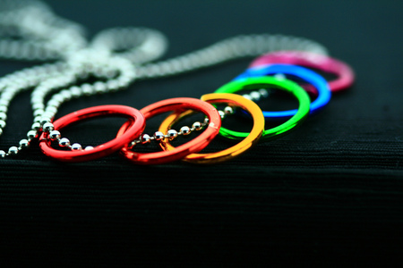 Rainbow Rings - colours, abstract, photography, ring, jewellery