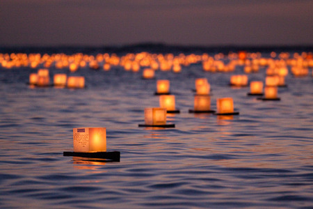 Lantern-Festival-original - nature, lake, abstract, candle, lantern, photography, water