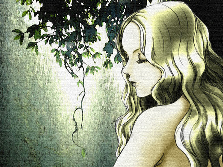 Teresa in Eden - pretty, anime, beautiful, girl, teresa