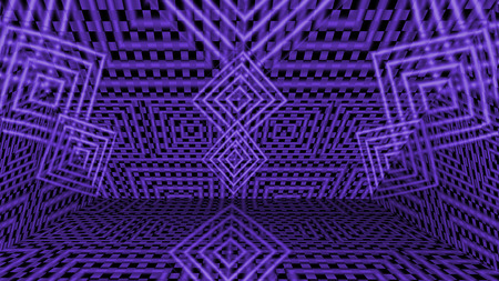 the depths of diamonds - purple, diamonds, illusion, shadows, checkers, 3d