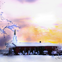 Snow Covered Church