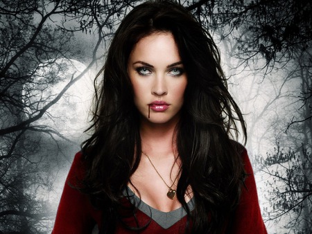 Vamp Megan Fox - woman, star, womans, vamp, fantasy