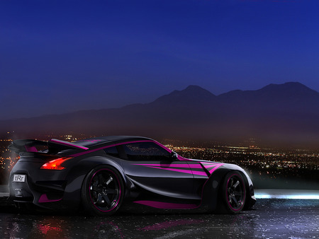 night rider - paint, night, rider, awsome