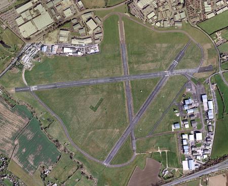 For All The Planes Flying Round On DN - tarmac, strips, grass, airfield