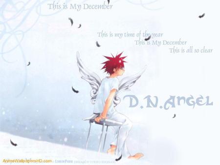 D.N.Angel - thinking, white, daisuke, december