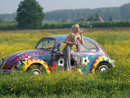 Flower Power Beatle