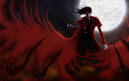 anime vampire wallpapers free  Alucard, Hellsing alucard, Hellsing