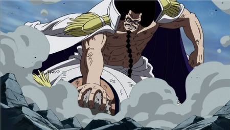 Sengoku stopped Garp - anime, one piece, garp, sengoku