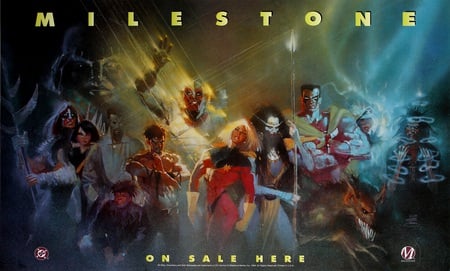 Milestone - comic, fantasy, art, milestone