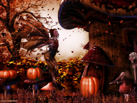 the Patch - pumpkins, fairy, fantasy, other