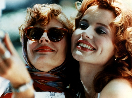 Thelma and Louise - movie, car, trucks, women