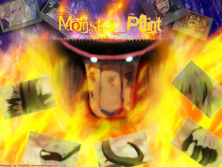 Monster Point - fire, monster, one piece, chopper, devil