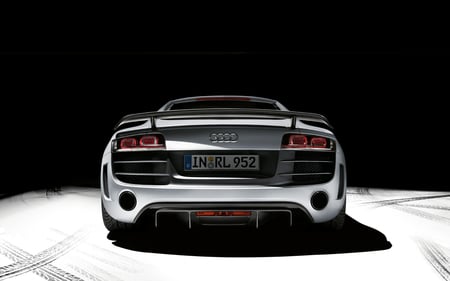 Behind you - r8, luxury, speed, photography, cars, audi, power