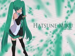 Hatsune Miku - Green