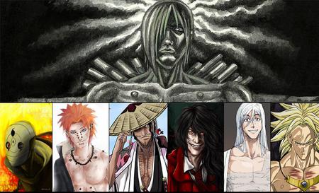 Six Path of Pein - 6, bleach, nagato, darkness, vampire, six, pein, dragonball, yahiko, naruto, dark, shunsui, anime, saiyan, tobi, team, legendary super saiyan, hellsing, captain, sharingan, ukitake, broly, alucard, rinnegan