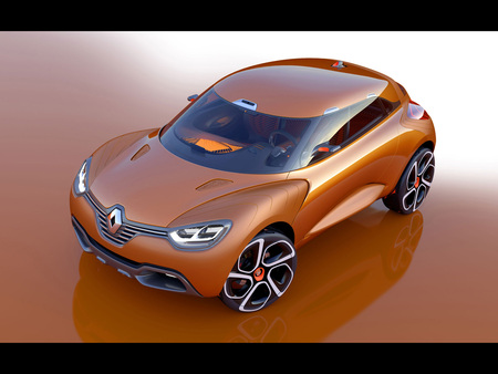 Renault CAPTUR Concept - captur, concept, orange, 2011