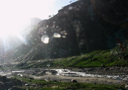 Peace. - cool, mountaims, peaceful, serene, view, sunlight, river, lovely, sunrise