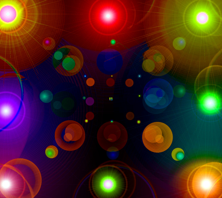 Disco Lens Flares - colours, dance, music, disco