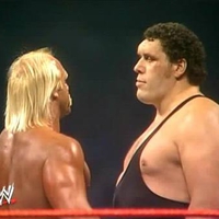 Hulk Hogan and Andre the Giant