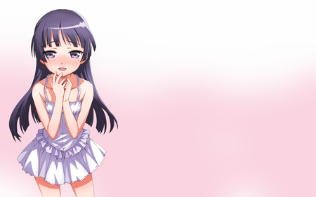 sad - imouto, ore, anime, girl, no