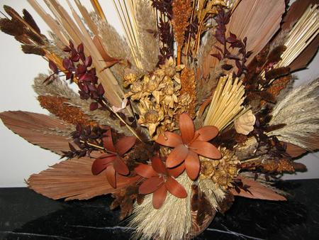 not alive - flowers, arrangement, beautiful, dry, still life