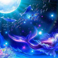 FANTASY GIRL & MOON