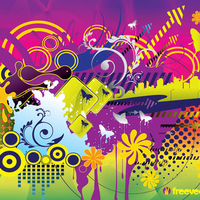 COLORFUL SUMMER VECTOR