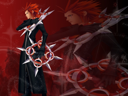 burning roxas - kairi, kingdom heart, alex, roxas