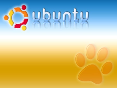 land-of-ubuntu - ubuntu, gradient, paw print