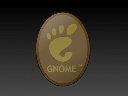 GNOME - oval, gnome