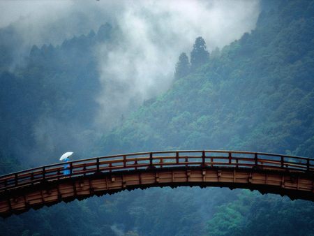 Kintai Bridge - japan, kintai bridge, yamaguchi prefecture