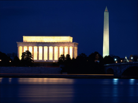 Untitled Wallpaper - washington dc, washington monument, lincoln memorial