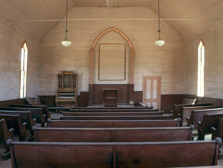 Untitled Wallpaper - california, methodist church interior, bodie