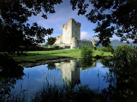 Ross Castle - killarney national park, lake, ireland, castle, architecture, medieval, ross castle