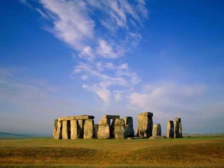 Stonehenge Wiltshire England - england, uk, wiltshire, stonehenge, sky