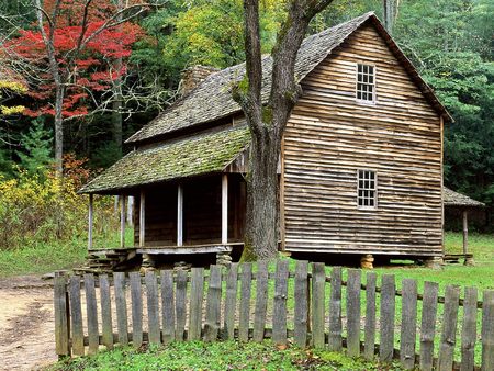 Untitled Wallpaper - tennessee, great smoky mountains, cabin, the tipton place, rustic