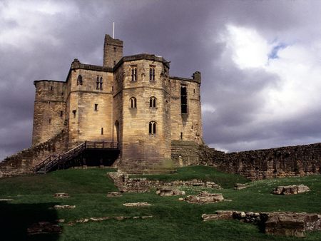 Untitled Wallpaper - england, warkworth castle, northumberland, castle